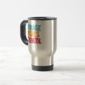 Mug De Voyage Le Courage Pousse La Force (Devant gauche)