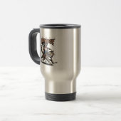 Mug De Voyage Le cowboy de la créature | (Devant gauche)