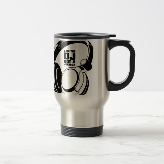 MUG DE VOYAGE LE DJ KLASH-GEAR - LE DJ AUCUNES DEMANDES (Droit)