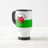 Mug De Voyage Le dragon gallois de la Saint-David (Devant gauche)
