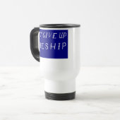 Mug De Voyage Le drapeau de Perry de commodore (Devant gauche)