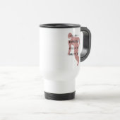 Mug De Voyage Le Flash | Silhouette du devis "Expression vide" (Devant droit)