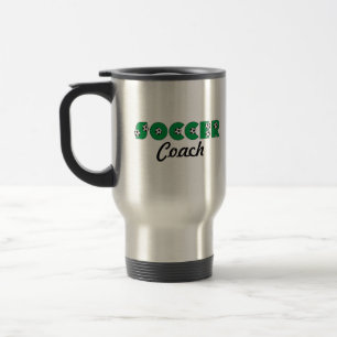 Mug De Voyage Le football en vert