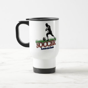 Mug De Voyage Le Football Me Laisse Ici