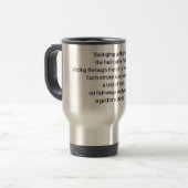 Mug De Voyage Le frisson du golfeur (Devant gauche)