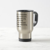 Mug De Voyage Le frisson du golfeur (Devant droit)