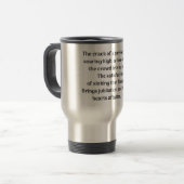 Mug De Voyage Le frisson du golfeur (Devant gauche)
