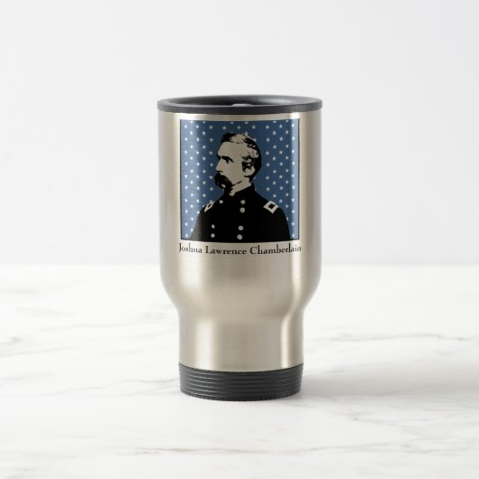 Mug De Voyage Le Général Chamberlain et drapeau de MOH (Centre)