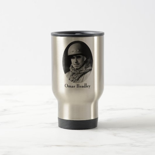 Mug De Voyage Le Général Omar Bradley (Centre)