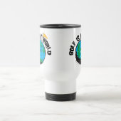 Mug De Voyage Le golf est mon monde (Centre)