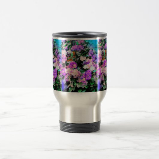 Mug De Voyage Le jardin aux fleurs de maman (Centre)