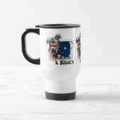 Mug De Voyage Le kitsch Bitsch : Pin- australien et hardi (Gauche)