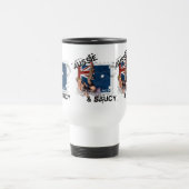 Mug De Voyage Le kitsch Bitsch : Pin- australien et hardi (Centre)