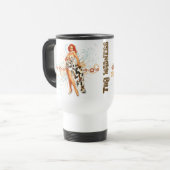 Mug De Voyage Le kitsch Bitsch : Tatouage Tiki ! (Devant gauche)