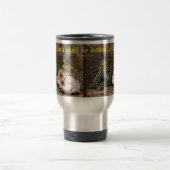 Mug De Voyage "Le léopard mourra vers le bas avec l'enfant " (Centre)