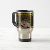 Mug De Voyage "Le léopard mourra vers le bas avec l'enfant " (Devant gauche)