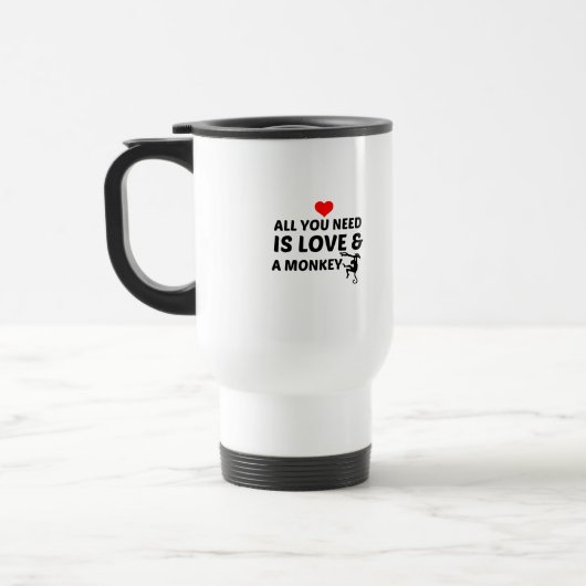 MUG DE VOYAGE LE LUNGE ET L'AMOUR (Gauche)