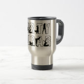 Mug De Voyage Le Mac de type (Devant droit)