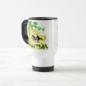 Mug De Voyage Le mariage d'oiseau (Devant gauche)