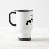 Mug de voyage : Le meilleur ami de l'homme (Gauche)