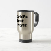 Mug De Voyage Le meilleur avocat du monde (Devant droit)