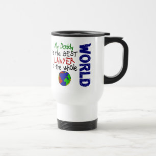 Mug De Voyage Le meilleur avocat en monde 2 (papa)