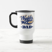 Mug De Voyage Le meilleur cadeau du papa du monde frais (Gauche)