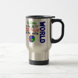 Mug De Voyage Le meilleur électricien en monde 2 (papa)