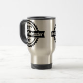 Mug De Voyage Le meilleur instructeur d'entraînement du monde (Devant gauche)