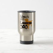 Mug De Voyage Le meilleur papa de Labrador du monde ! (Centre)
