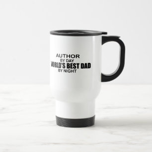 Mug De Voyage Le meilleur papa du monde par nuit - auteur