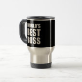 Mug De Voyage Le meilleur patron des mondes (Devant gauche)