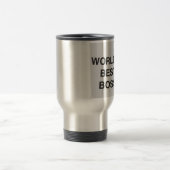 Mug De Voyage Le meilleur patron des mondes (Centre)