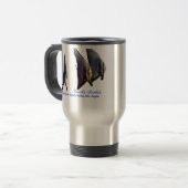 Mug De Voyage Le mignon poisson à nageoires longues (Devant gauche)