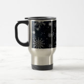 Mug De Voyage Le Noël de SlipperyJoe, hiver magique paisible à (Gauche)