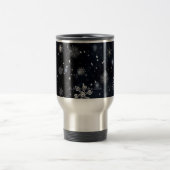 Mug De Voyage Le Noël de SlipperyJoe, hiver magique paisible à (Centre)