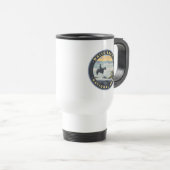 Mug De Voyage Le parc national de White Sands (Devant droit)