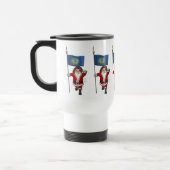 Mug De Voyage Le Père Noël Avec L'Ensigne Du Nebraska (Gauche)