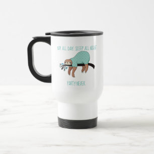 Mug De Voyage Le petit somme toute la journée, dorment toute la