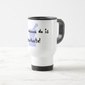 Mug De Voyage Le PharmD (étudiant de pharmacie) "veulent (Devant droit)