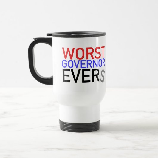 Mug De Voyage Le Pire Gouverneur d'Evers se déplace en brousse (Gauche)