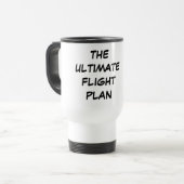 Mug De Voyage Le plan de vol final (Devant gauche)
