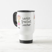 Mug De Voyage Le plus grand professeur des mondes (Devant gauche)