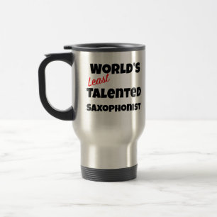 Mug De Voyage Le plus mauvais cadeau Saxophoniste du monde