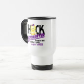Mug De Voyage Le poussin a interrompu 2 lupus (Devant gauche)