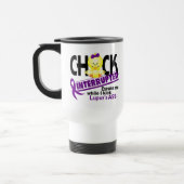 Mug De Voyage Le poussin a interrompu 2 lupus (Gauche)