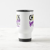 Mug De Voyage Le poussin a interrompu 2 lupus (Centre)