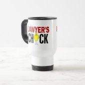 Mug De Voyage Le poussin de l'avocat (Devant gauche)