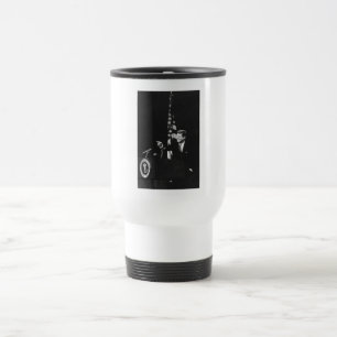 Mug De Voyage Le président américain John Kennedy à la conférenc