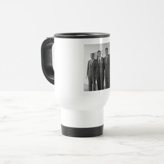 Mug De Voyage Le président John Kennedy et les frères American C (Devant gauche)
